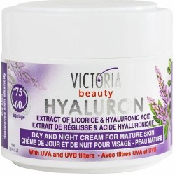 Крем за лице Victoria beauty за лице с хиалурон и женско биле (60 - 75) 50 мл - Виктория