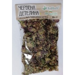 Червена детелина цвят и стрък 20 гр - ЕкоХерб