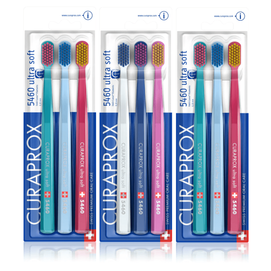 Четка за зъби CS5460 Ultra soft 3 бр - CURAPROX