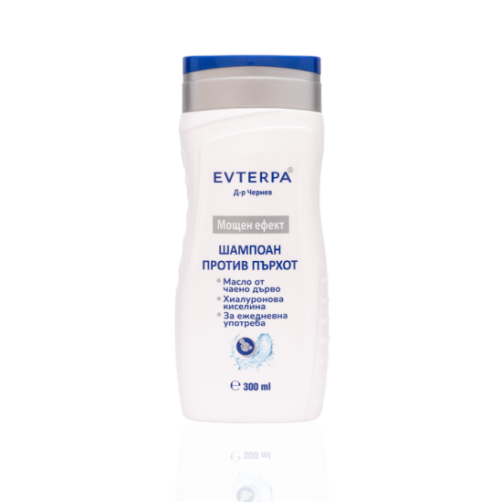 Шампоан против пърхот с масло от чаено дърво медицински 300 мл - Евтерпа