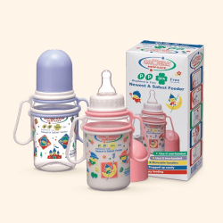 Шише за хранене с две дръжки 150 мл - Camera