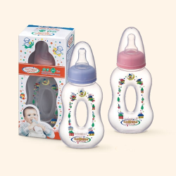 Шише за хранене с дупка 150 мл - Camera