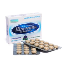 Шлемник байкалски 450мг, 30 таблетки, Цветелина