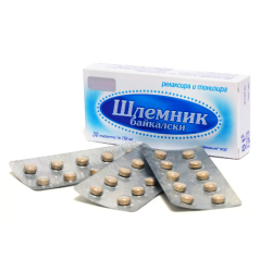 Шлемник байкалски 150мг, 30 таблетки, Цветелина