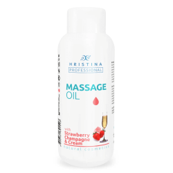 Масажно олио Ягода, Шампанско и Сметана 150 мл - Христина